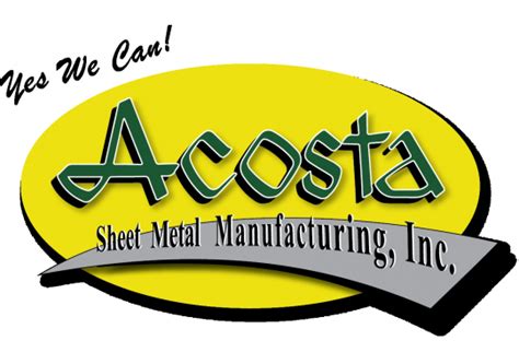 acosta sheet metal manufacturing san jose ca|acosta san jose.